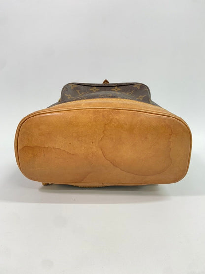 Louis Vuitton Montsouris MM Monogram Brown Backpack