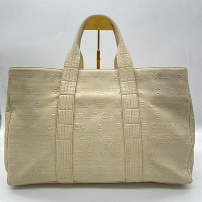 Chanel Travel Line Tote BCQ Beige Bag