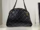 Chanel Quilted Lambskin Black Shoulder Bag – Preloved BCQ