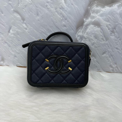 Chanel Camera Bag Quilted Black Leather Shoulder Bag