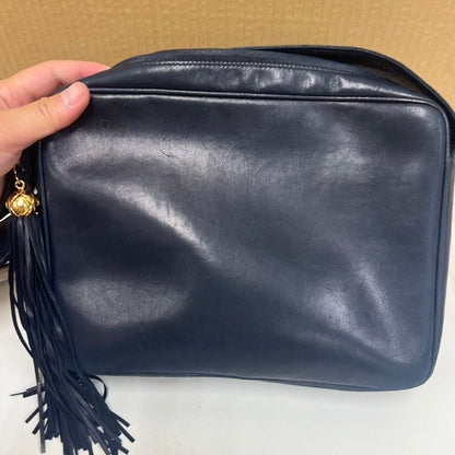 vintage Chanel lamb skin crossbody E