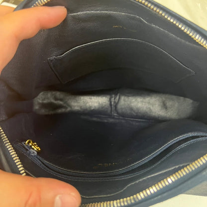 vintage Chanel lamb skin crossbody E