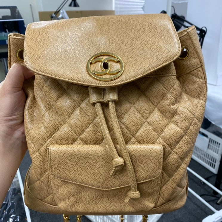 Vintage Chanel backpack E