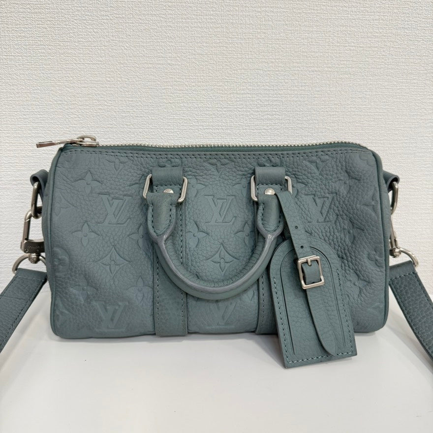 LV Monogram Leather City Keepall 2way Bag FM0545