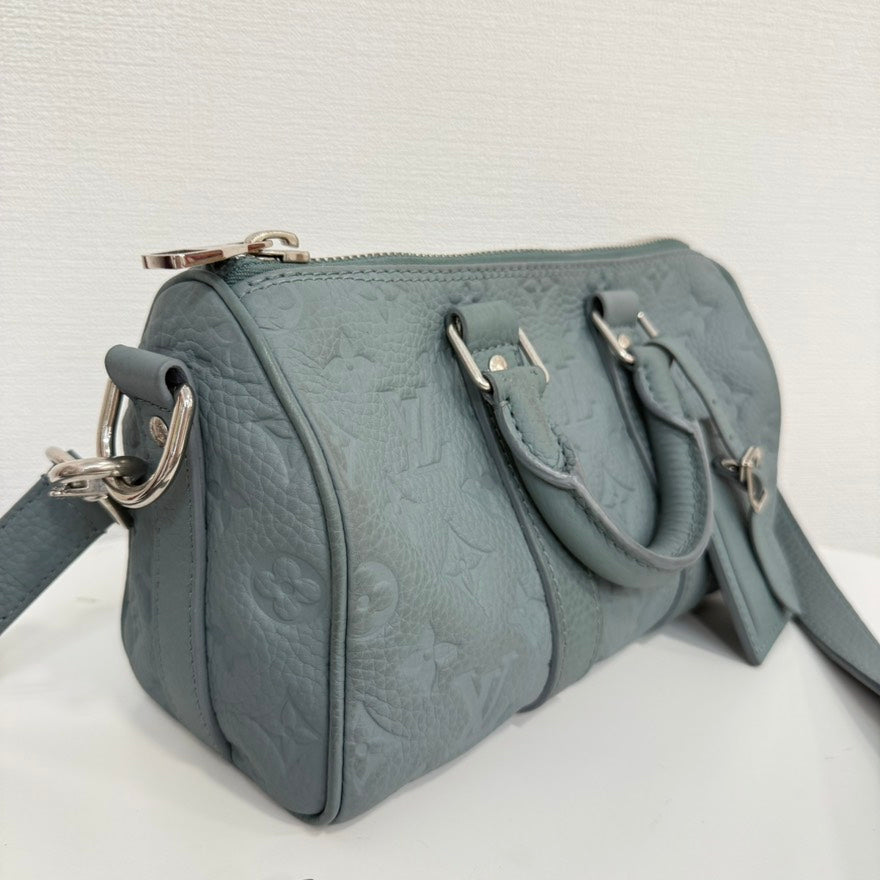 LV Monogram Leather City Keepall 2way Bag FM0545