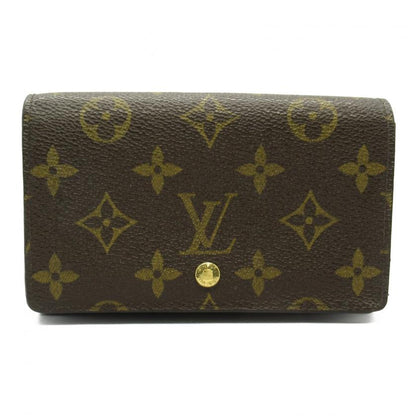 LOUIS VUITTON Porto Monnaie Vietresol Brown Bi-fold Wallet PVC Monogram