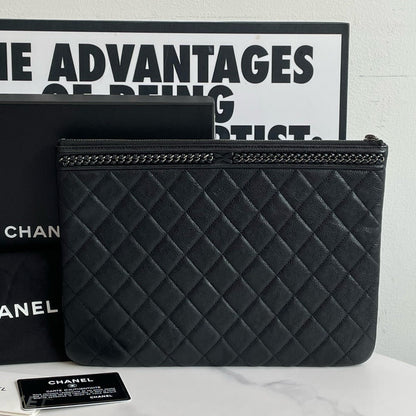 Unused🆕 Chanel Boy Hand Bag (2017) #13884