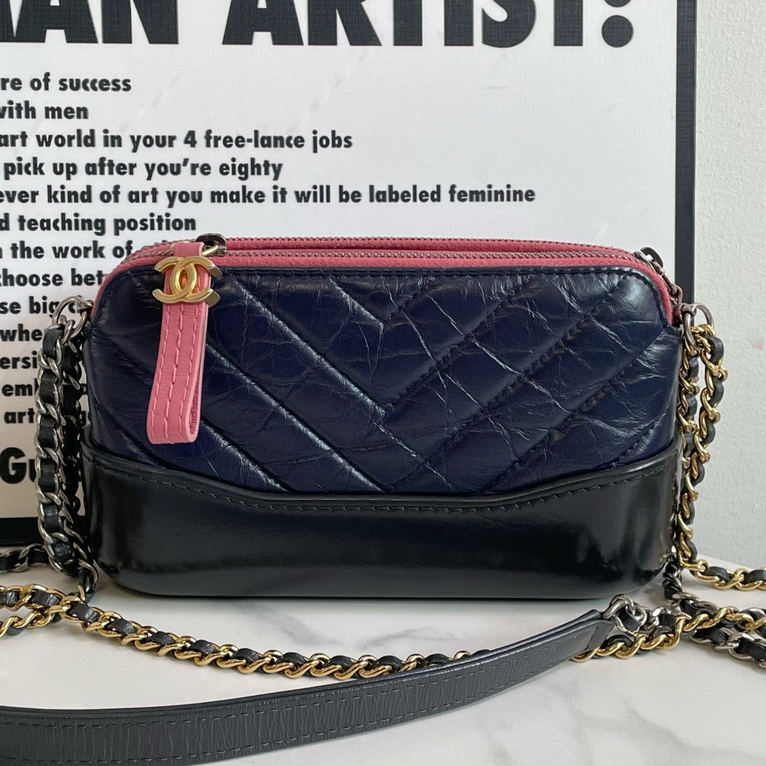 Preloved💕 Chanel Gabrielle Wallet on Chain (2018) #J2171