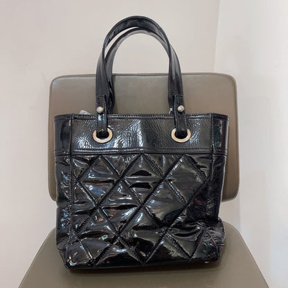 Chanel patent tote