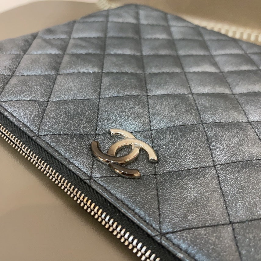 Chanel limited pouch with card