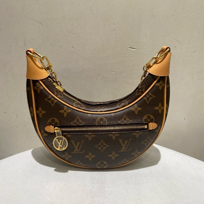 Louis Vuitton Croissant Monogram Microchip Series Brown Shoulder Bag