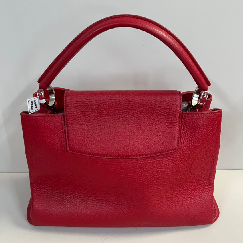 LV Capucines bag (Grained leather )