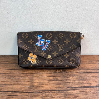 LV Monogram leather Shoulder Bag 1163