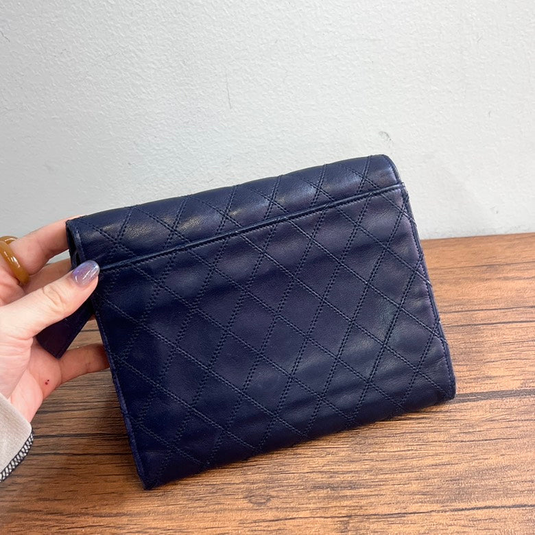 Chanel Leather Clutch