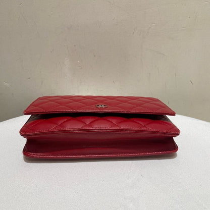 preloved Chanel lamb CF WOC