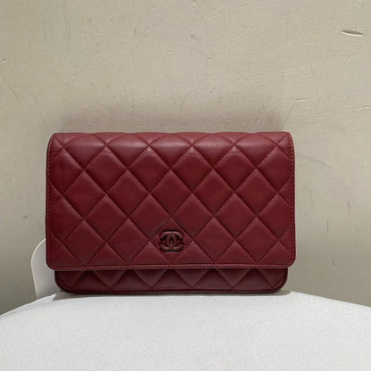 preloved Chanel calf CF WOC