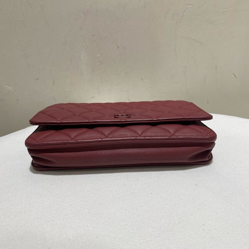 preloved Chanel calf CF WOC