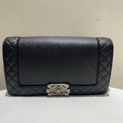 preloved Chanel Leboy MM with card