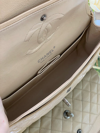 Preloved Chanel CF Caviar Medium Bag 2009-2010year 10098