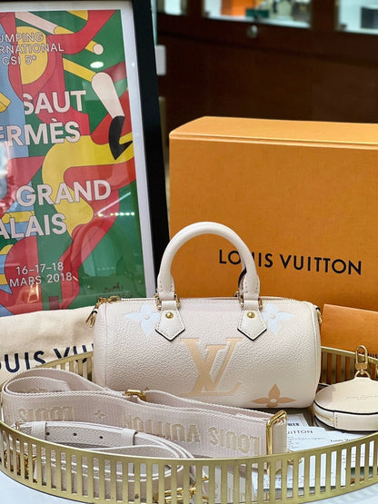 Un Louis Vuitton PAPILLON BB 20*10*10cm FullSet 9776