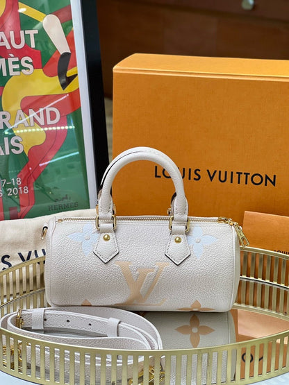 Un Louis Vuitton PAPILLON BB 20*10*10cm FullSet 9776