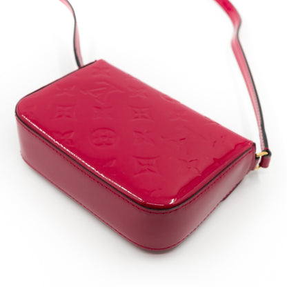 Louis-vuitton Mini Sac Lucie Crossbody Vernis Rose Indien