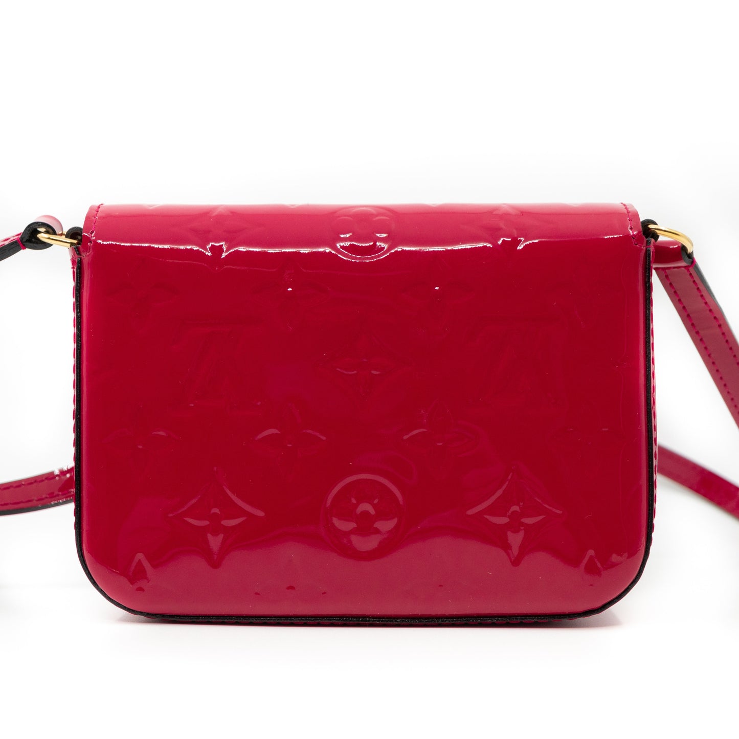 Louis-vuitton Mini Sac Lucie Crossbody Vernis Rose Indien