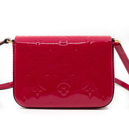 Louis-vuitton Mini Sac Lucie Crossbody Vernis Rose Indien