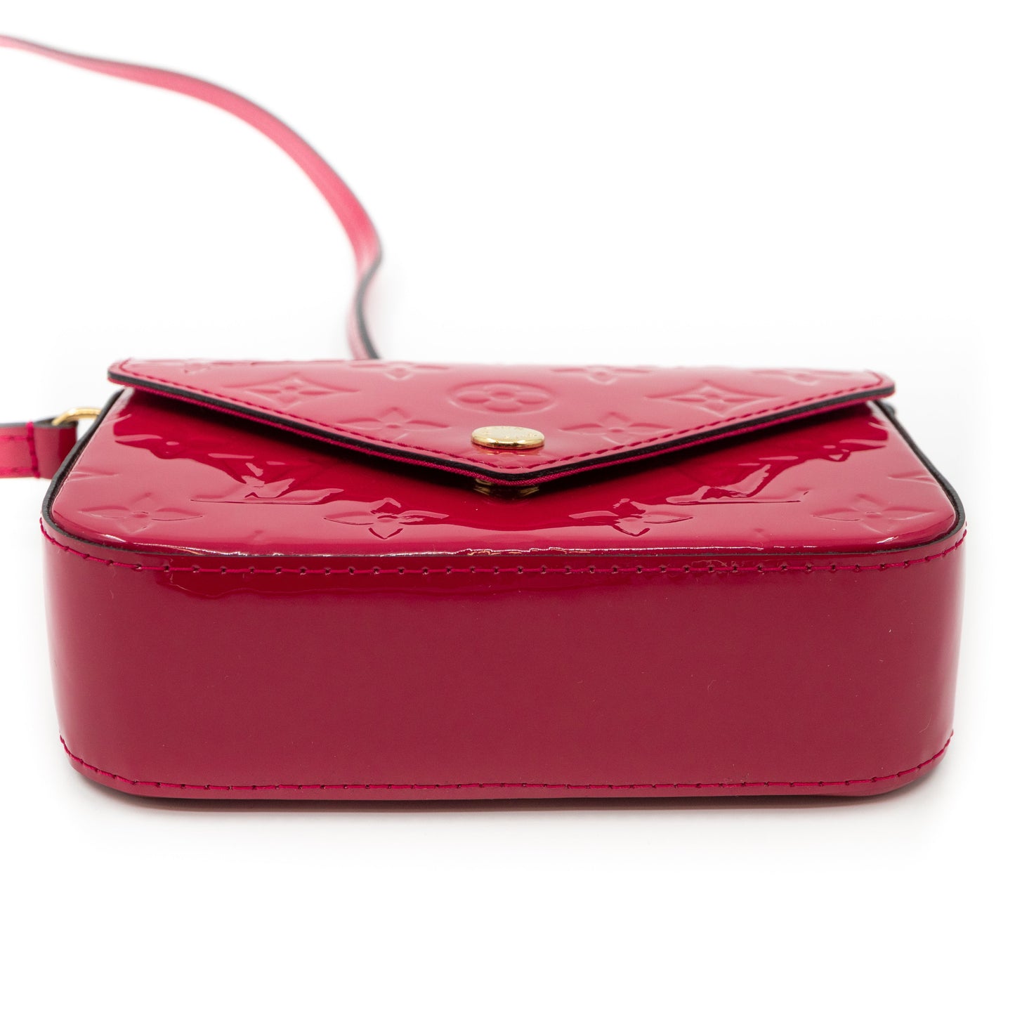 Louis-vuitton Mini Sac Lucie Crossbody Vernis Rose Indien