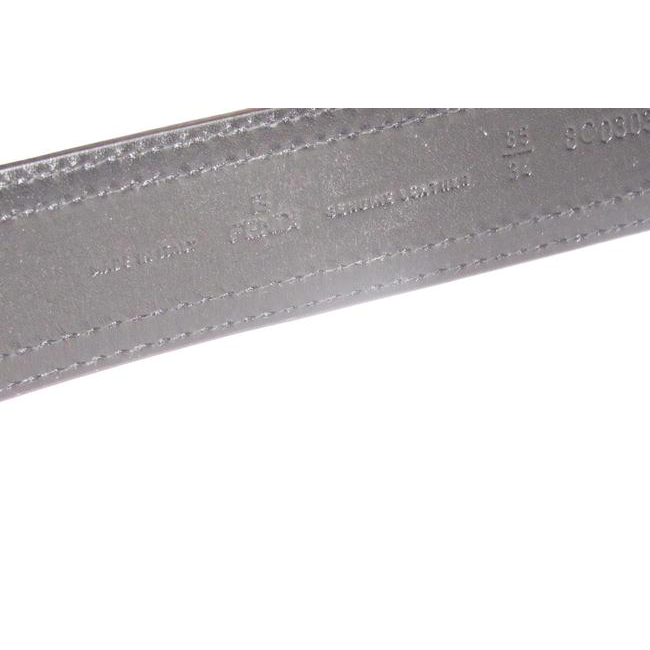 Fendi Black Patent Leather B And Buckles Belt