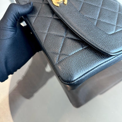 *Rare* Caviar Diana Medium Calfskin 24K Vintage GHW No 4