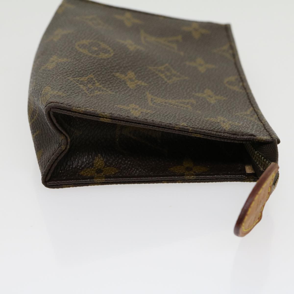 LOUIS VUITTON Monogram Poche Toilette 15 Cosmetics Pouch M47546 LV rd2553