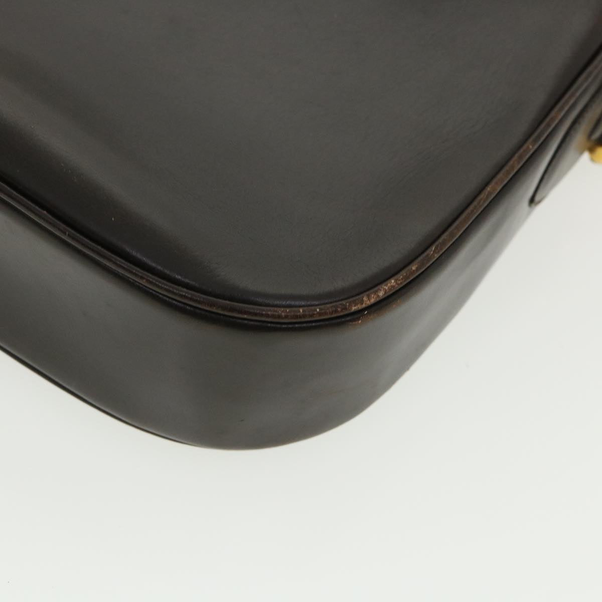 Celine Shoulder Bag Leather Brown  rd4008