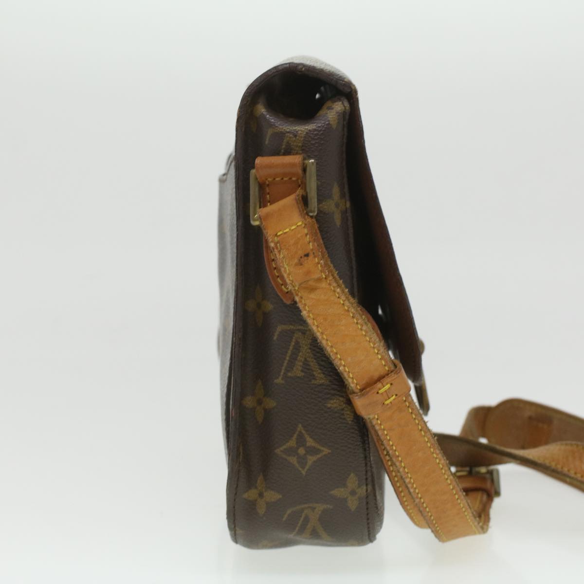 LOUIS VUITTON Monogram Saint Cloud GM Shoulder Bag M51242 LV Auth rd4280