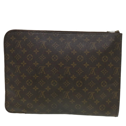 LOUIS VUITTON Monogram Poche Document Briefcase M53400 LV rd4334