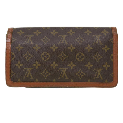 LOUIS VUITTON Monogram Pochette Dam PM Clutch Bag M51812 LV rd4540