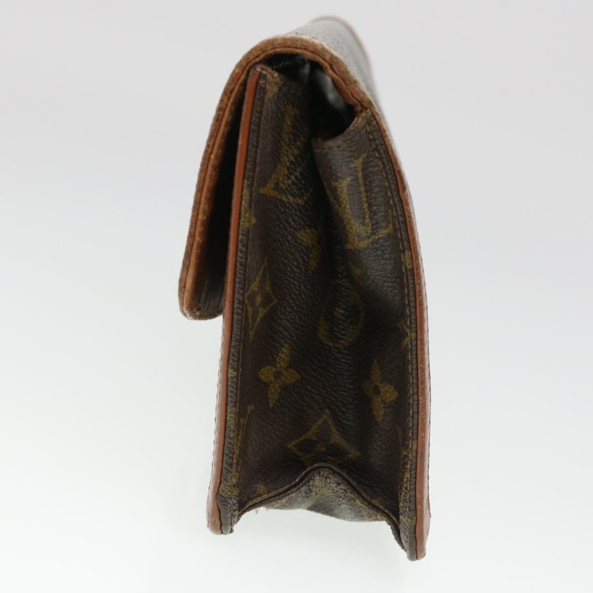 LOUIS VUITTON Monogram Pochette Dam PM Clutch Bag M51812 LV rd4540