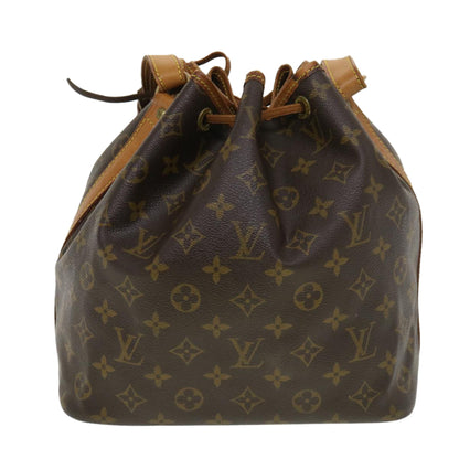 LOUIS VUITTON Monogram Petit Noe Shoulder Bag M42226 LV rd4577