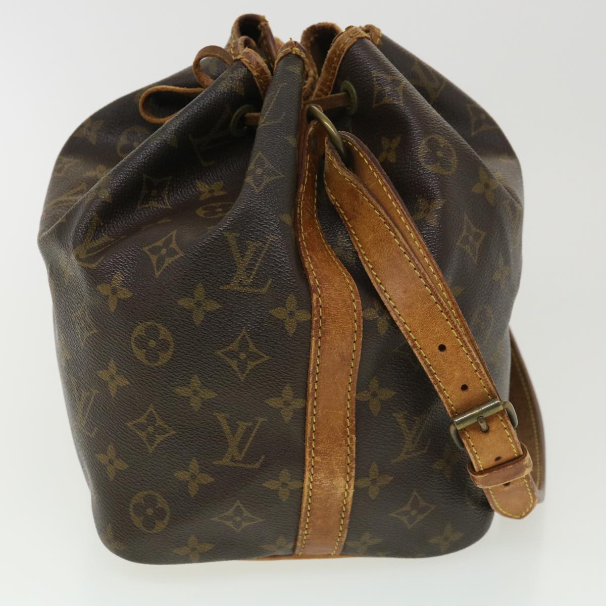LOUIS VUITTON Monogram Petit Noe Shoulder Bag M42226 LV rd4578