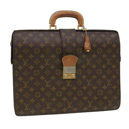 LOUIS VUITTON Monogram Serviette Fermoir Business Bag M53305 LV rd4585