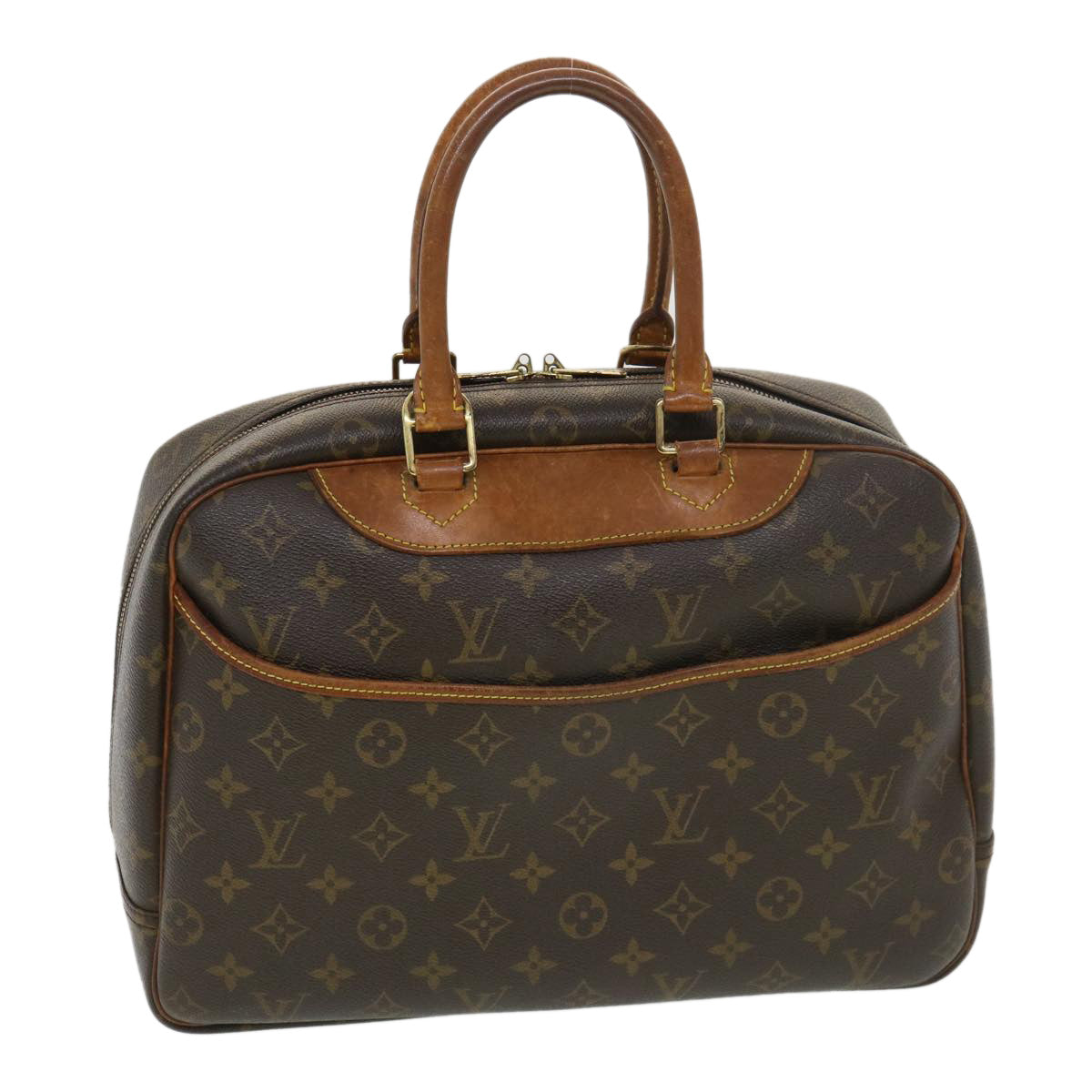 LOUIS VUITTON Monogram Deauville Hand Bag M47270 LV rd4600