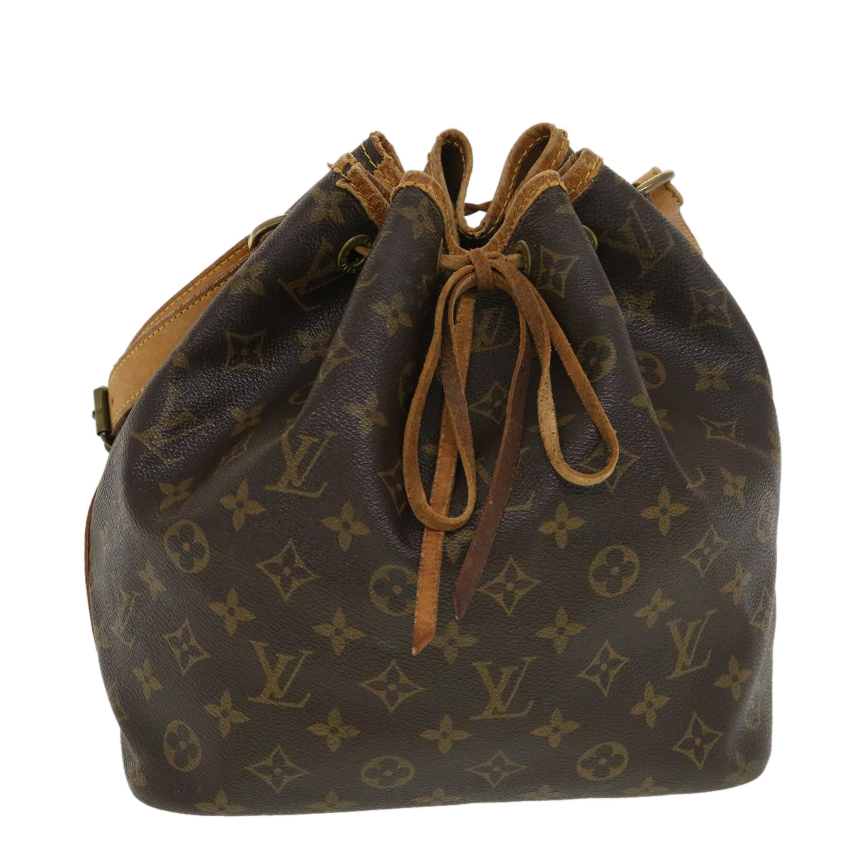 LOUIS VUITTON Monogram Petit Noe Shoulder Bag M42226 LV rd4601