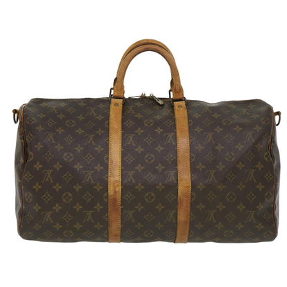 LOUIS VUITTON Monogram Keepall Bandouliere 50 Boston Bag M41416 LV rd4604