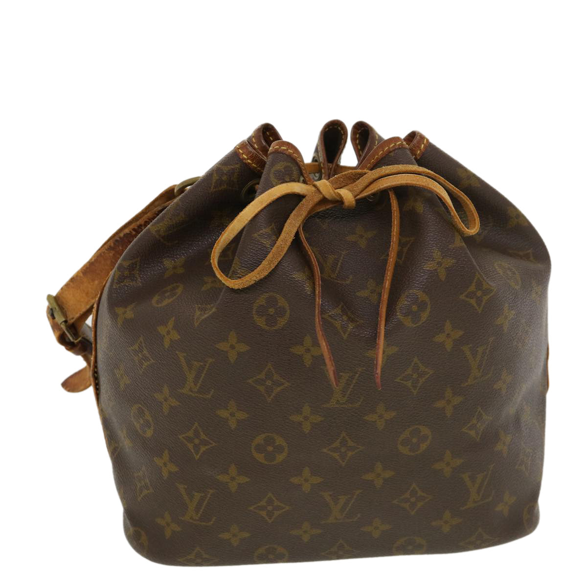 LOUIS VUITTON Monogram Petit Noe Shoulder Bag M42226 LV rd4605
