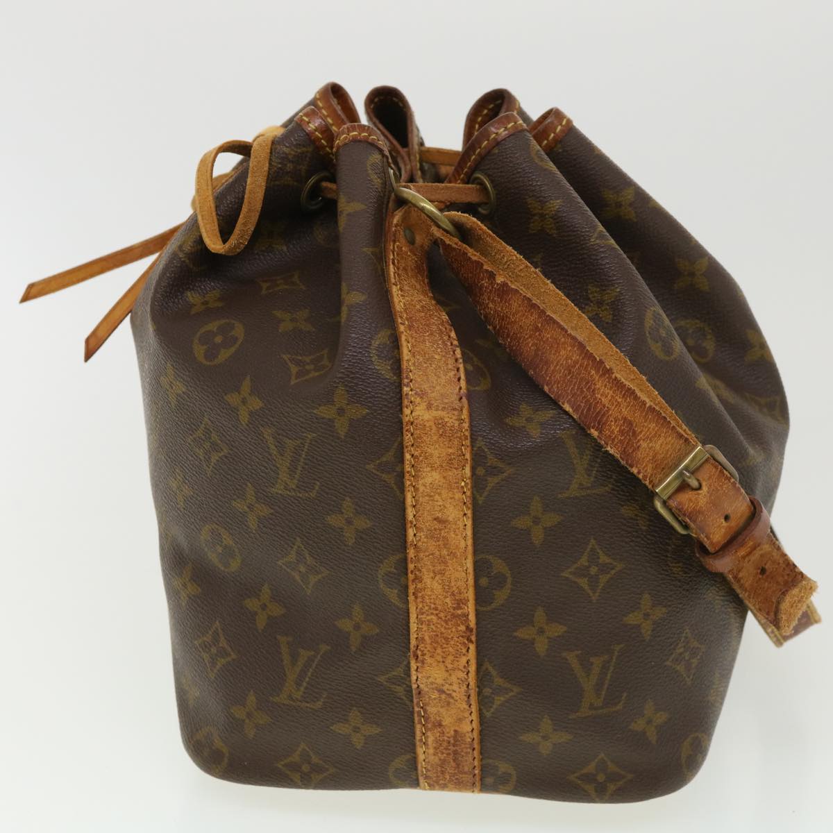 LOUIS VUITTON Monogram Petit Noe Shoulder Bag M42226 LV rd4605