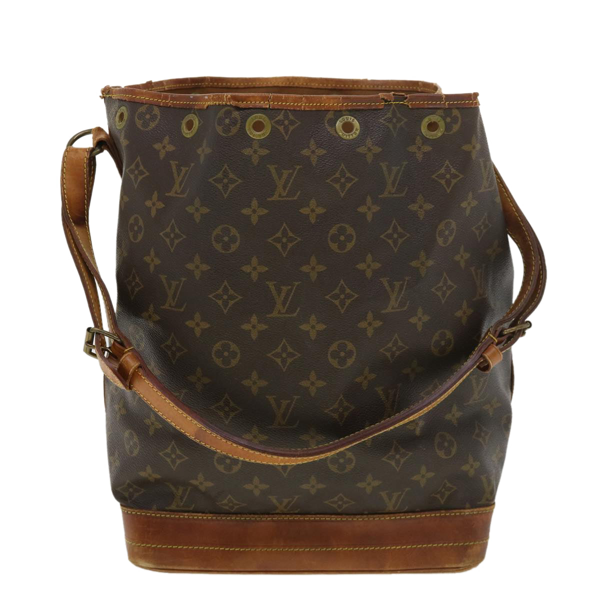 LOUIS VUITTON Monogram Noe Shoulder Bag M42224 LV rd4626