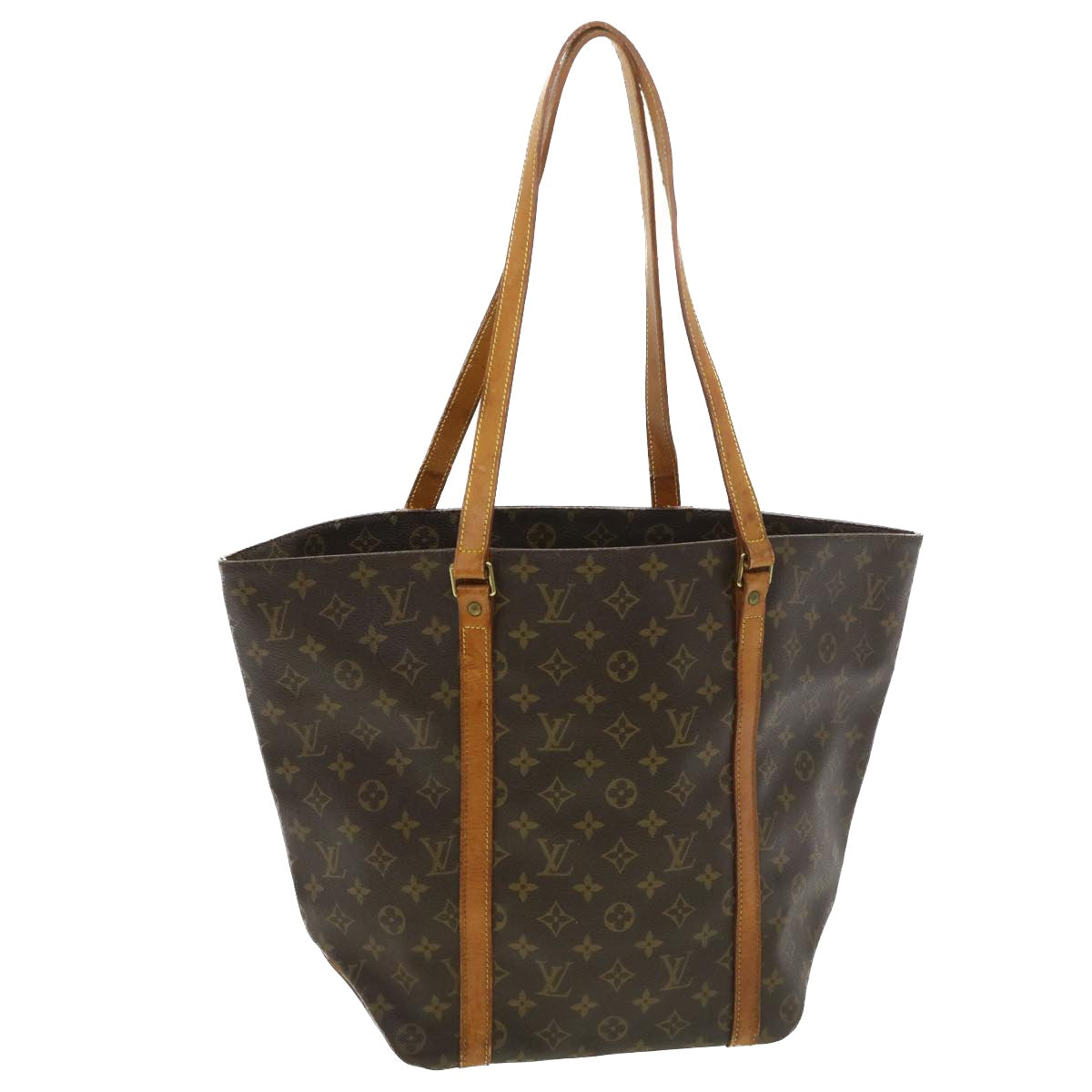 LOUIS VUITTON Monogram Sac Shopping Tote Bag M51108 LV rd4651