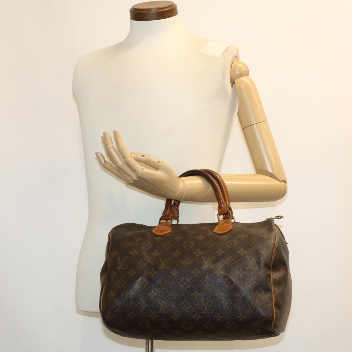 LOUIS VUITTON Monogram Speedy 30 Hand Bag M41526 LV rd4655