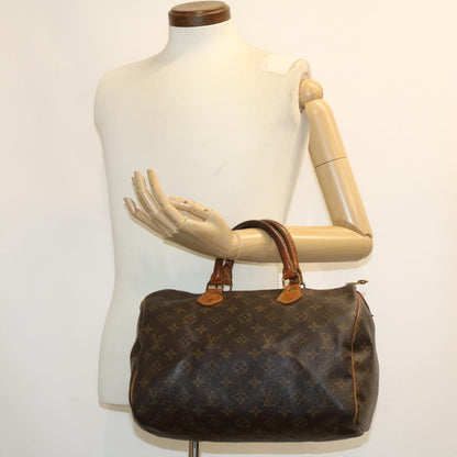 LOUIS VUITTON Monogram Speedy 30 Hand Bag M41526 LV rd4655