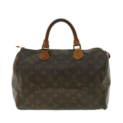LOUIS VUITTON Monogram Speedy 30 Hand Bag M41526 LV rd4655